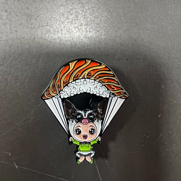 Sushi Skydiver Enamel Pin - Picture 2 of 2